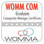 WOMM COM Graduate Community Manager Certificate